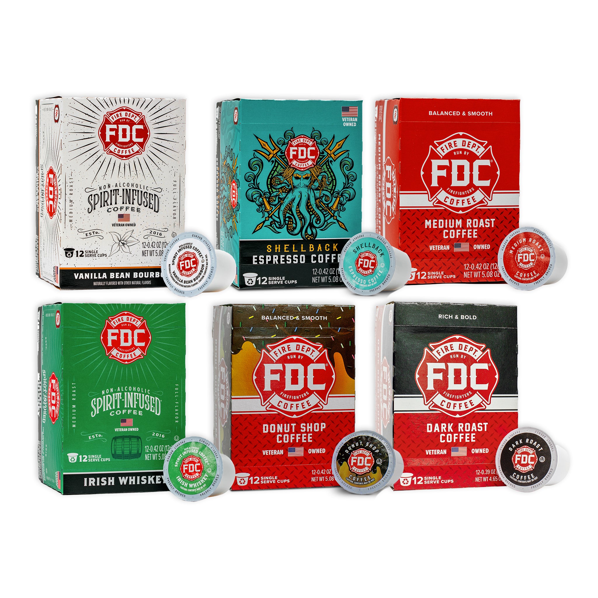 Variety coffee outlet pods