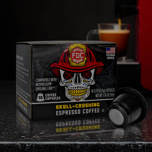 Skull-Crushing Espresso Coffee Capsules