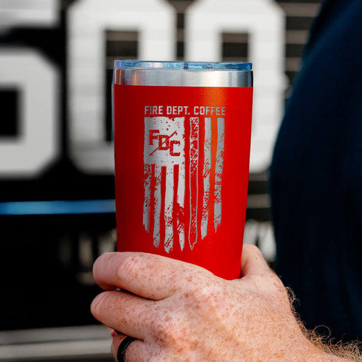 Thin Red Line Tumbler 20oz