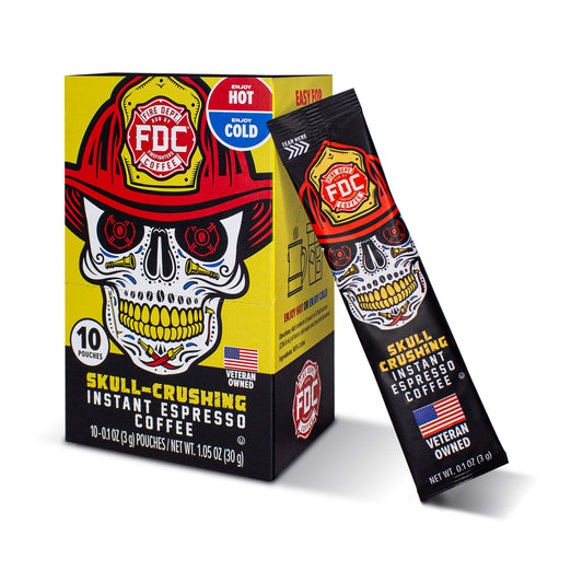 Skull Crushing Instant Espresso Coffee