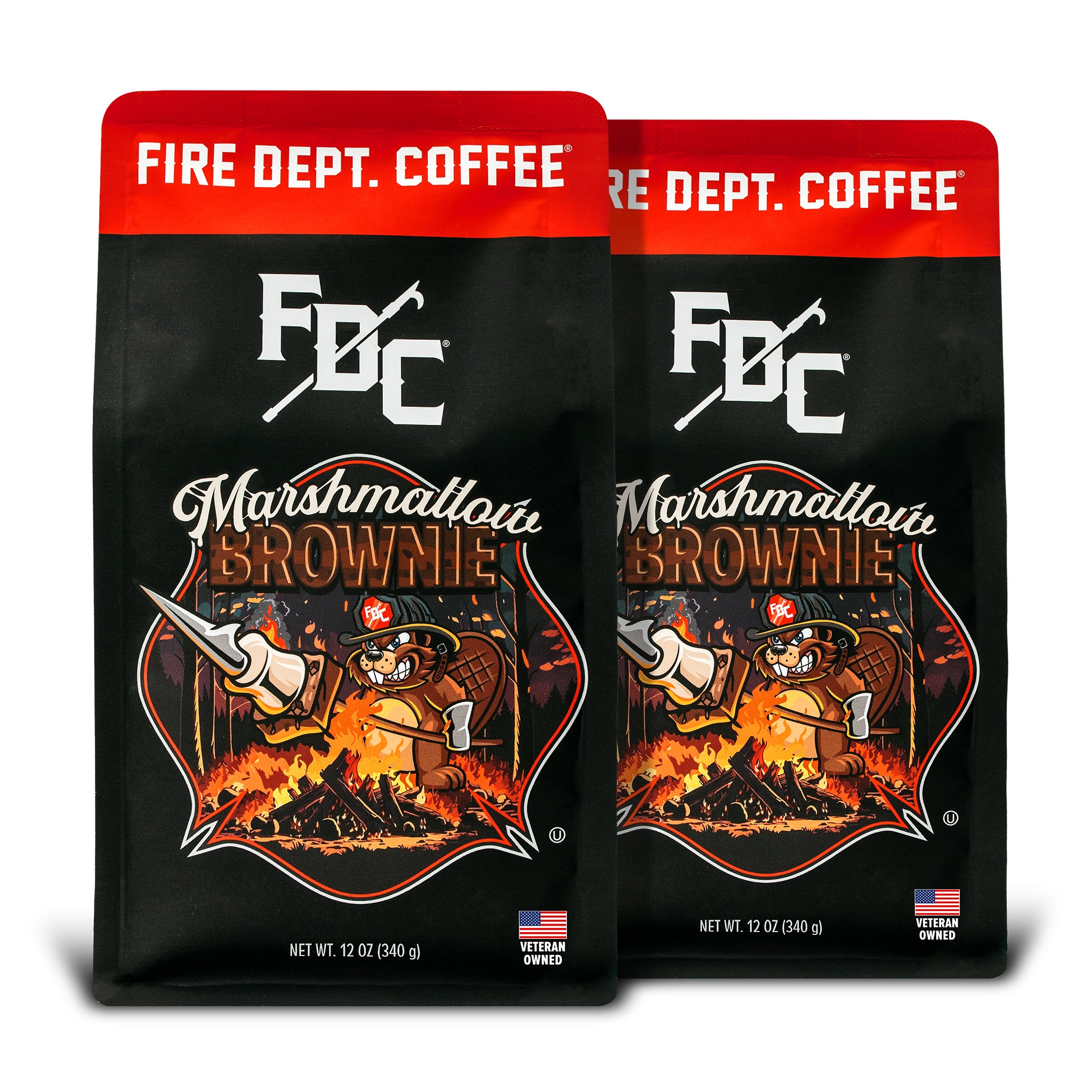 Marshmallow Brownie Coffee - Fire Department Coffee