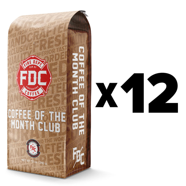 12 month subscription to ground coffee of the month club