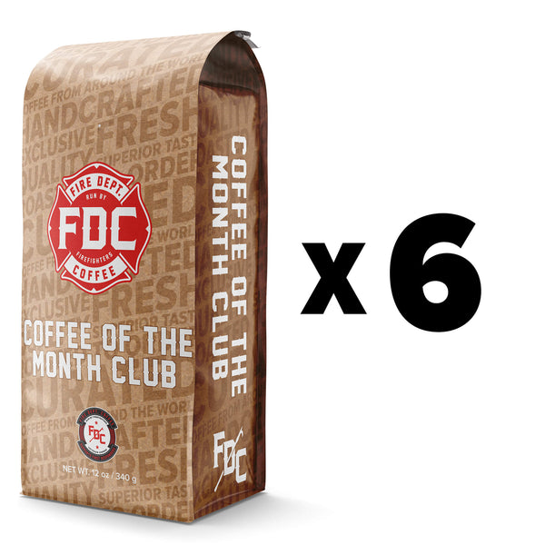 6 month subscription to ground coffee of the month club