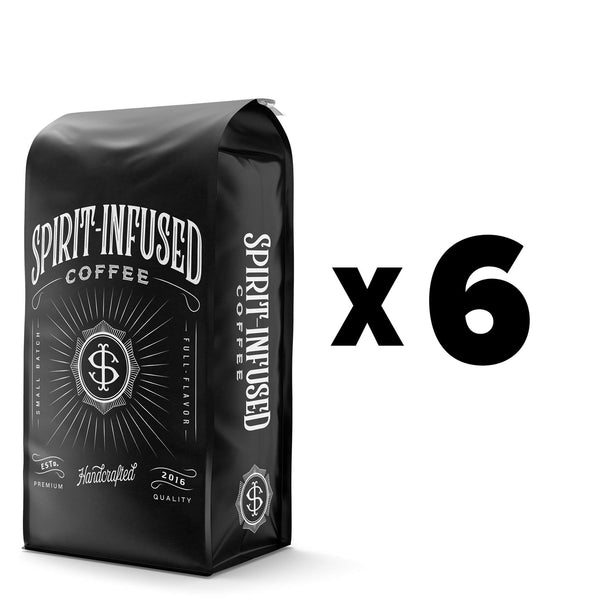 6 month subscription to whole bean spirit infused coffee club